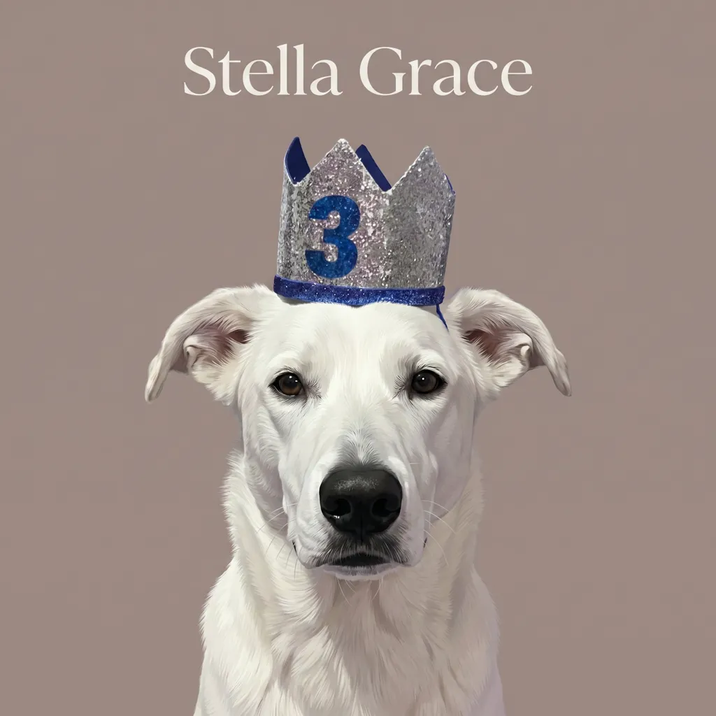Stella Grace, Royal at Three