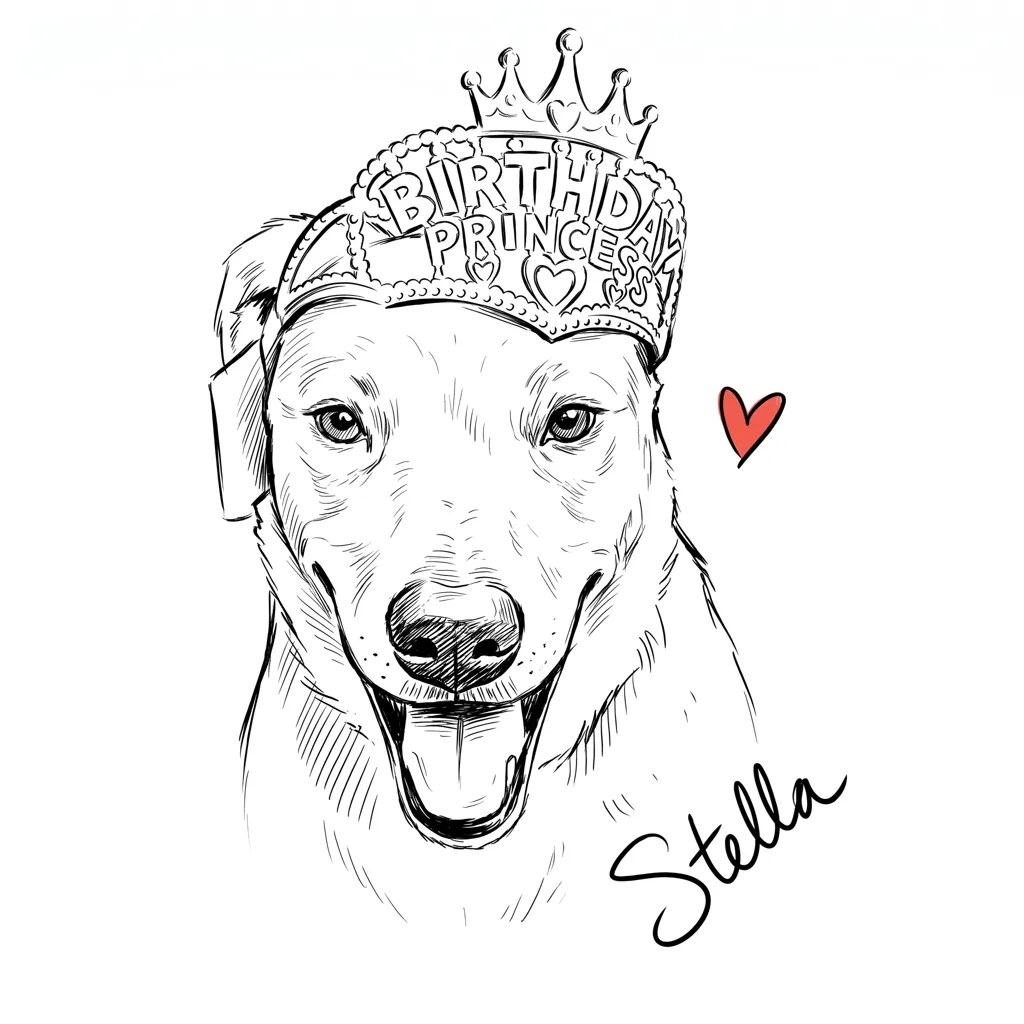 Portrait of Stella, Crowned