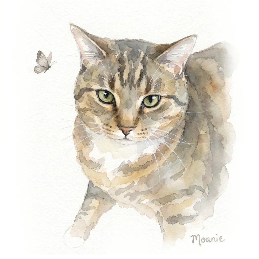 Moanie's Butterfly Gaze