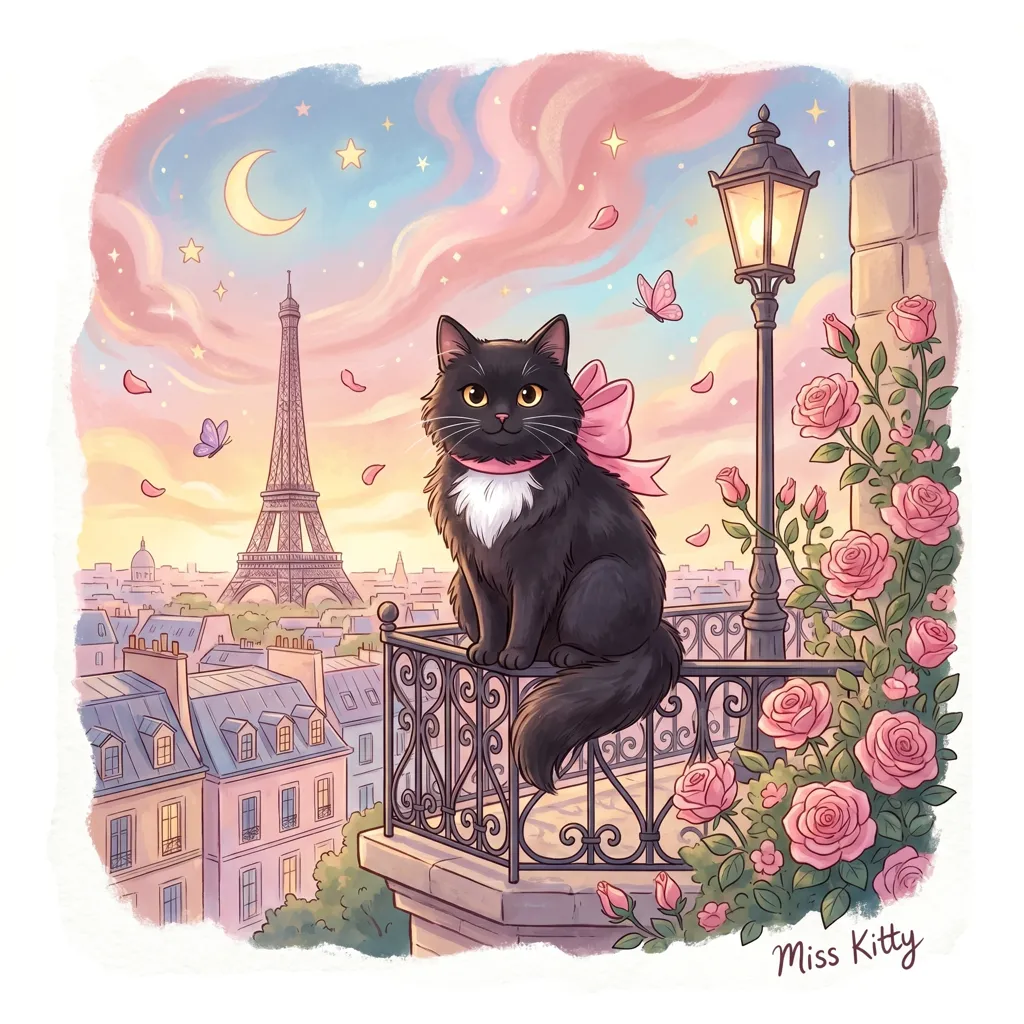 Miss Kitty, Parisian Twilight