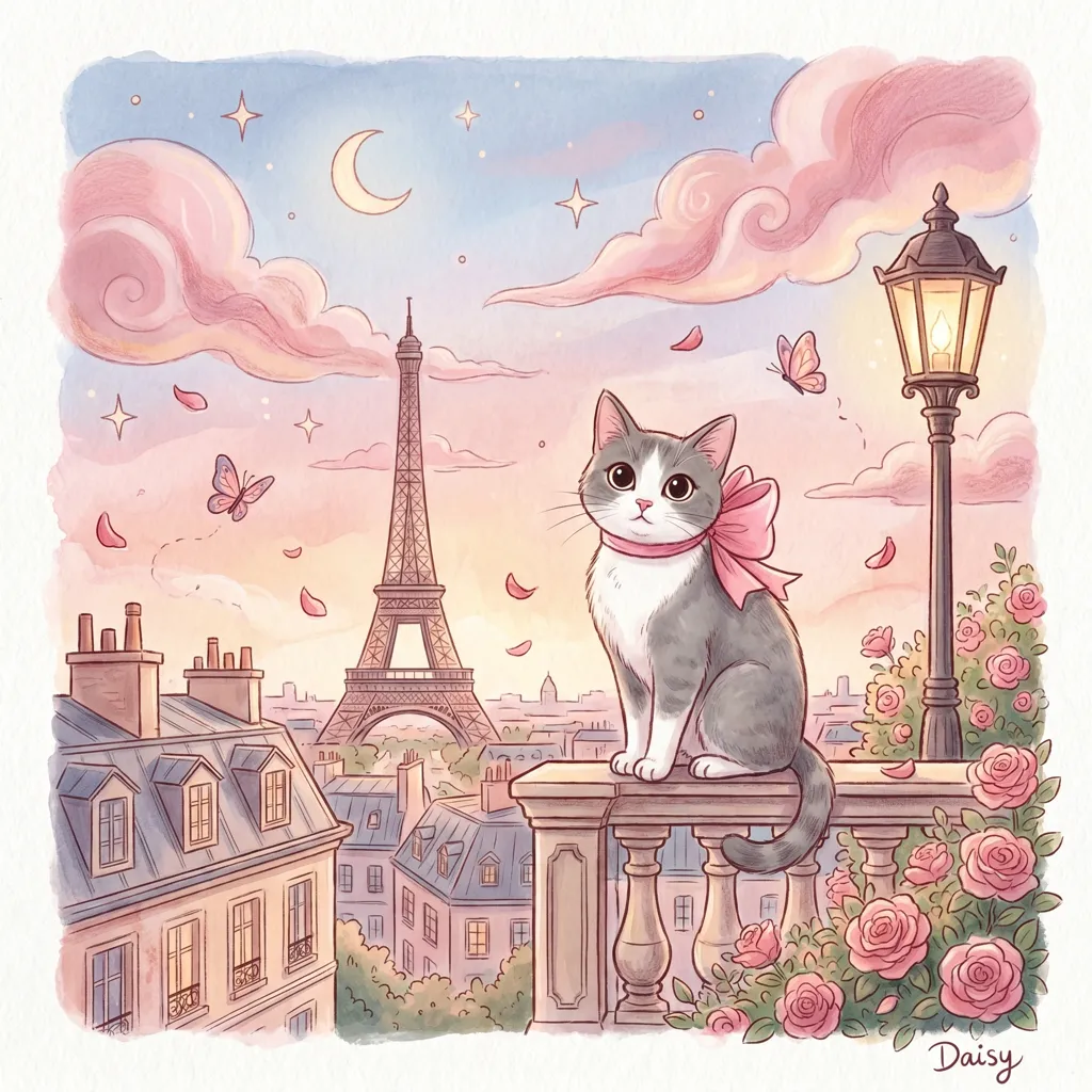 Daisy's Parisian Dream