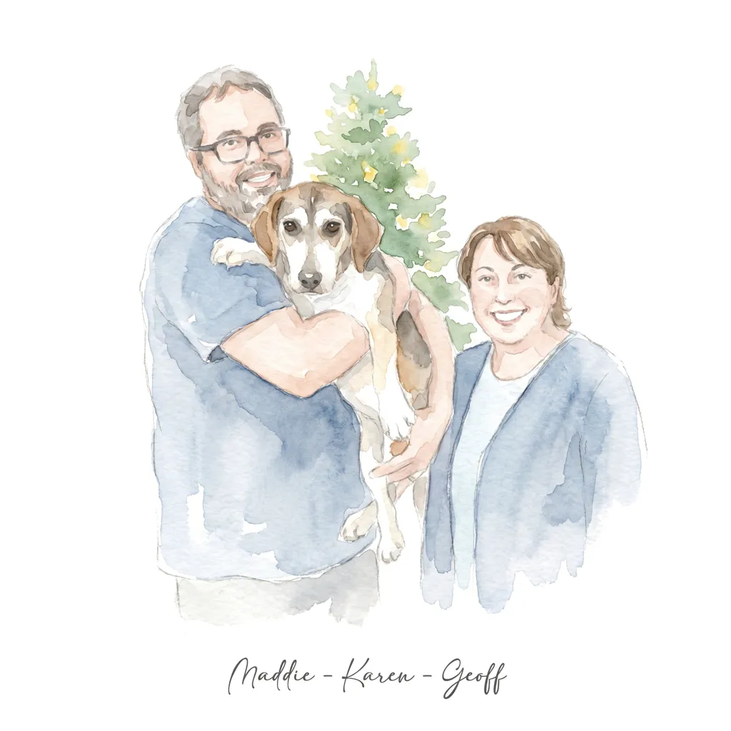 Yuletide with Maddie, Karen, Geoff