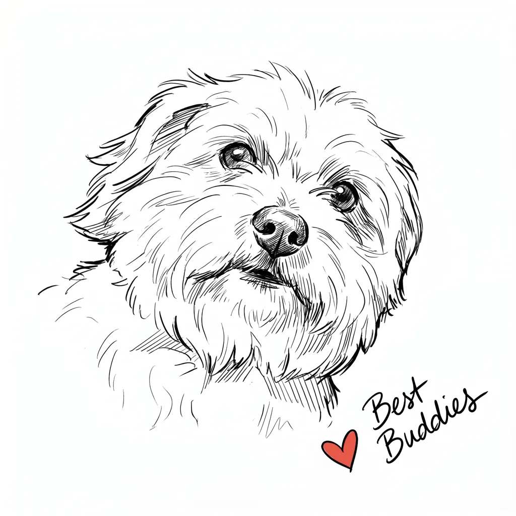 Best Buddies' Quiet Gaze