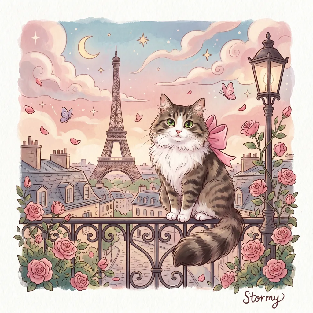 Stormy, Paris Twilight