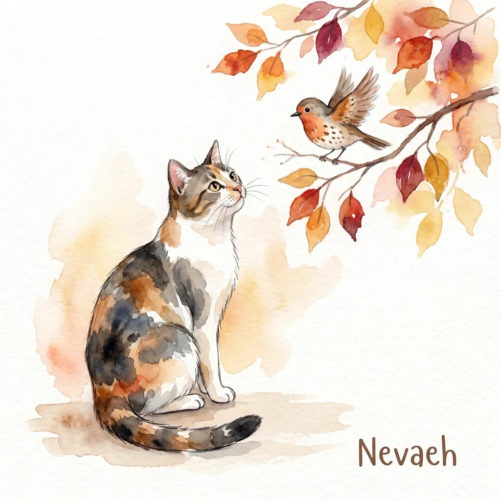 Nevaeh's Autumn Gaze
