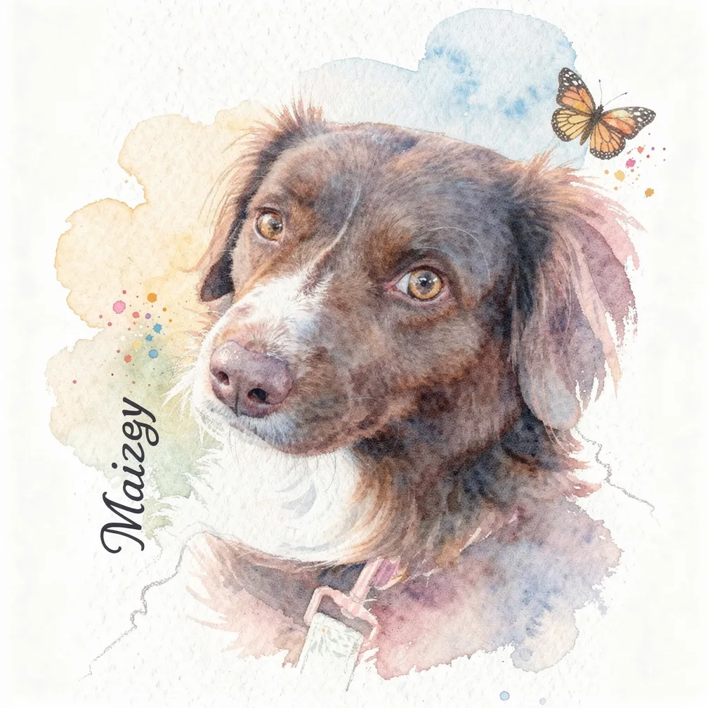 Maizey's Gentle Gaze