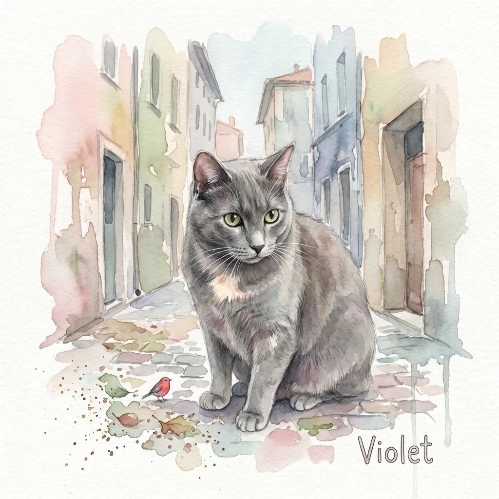 Violet of the Quiet Lane