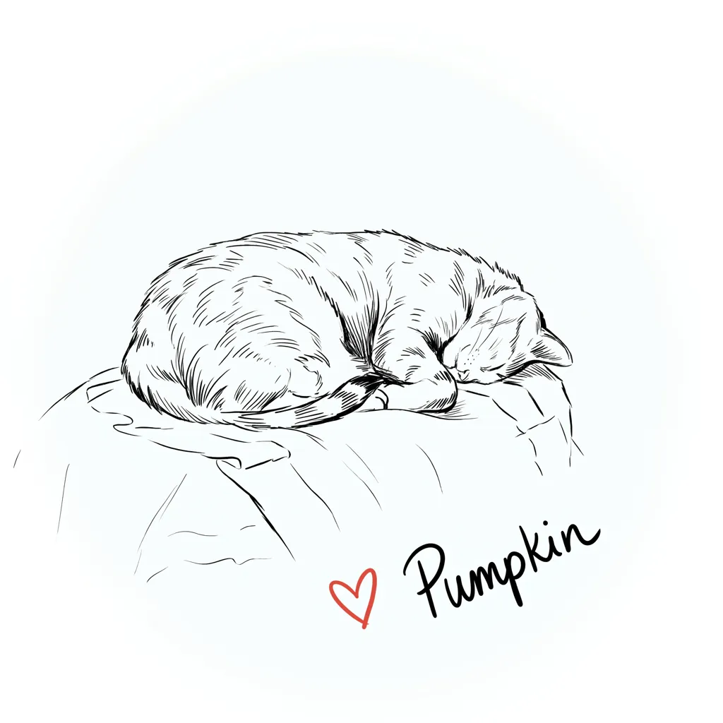 Pumpkin in Sweet Repose