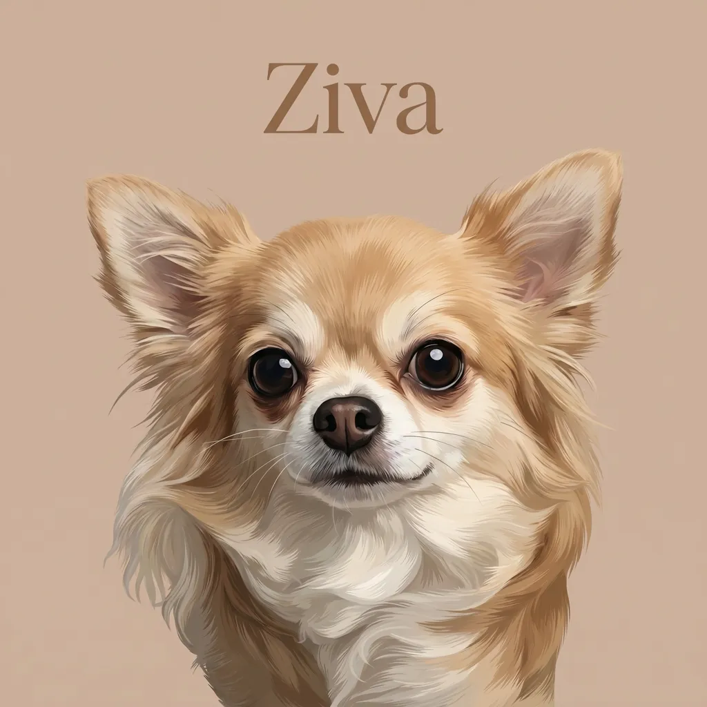 Ziva's Gentle Gaze