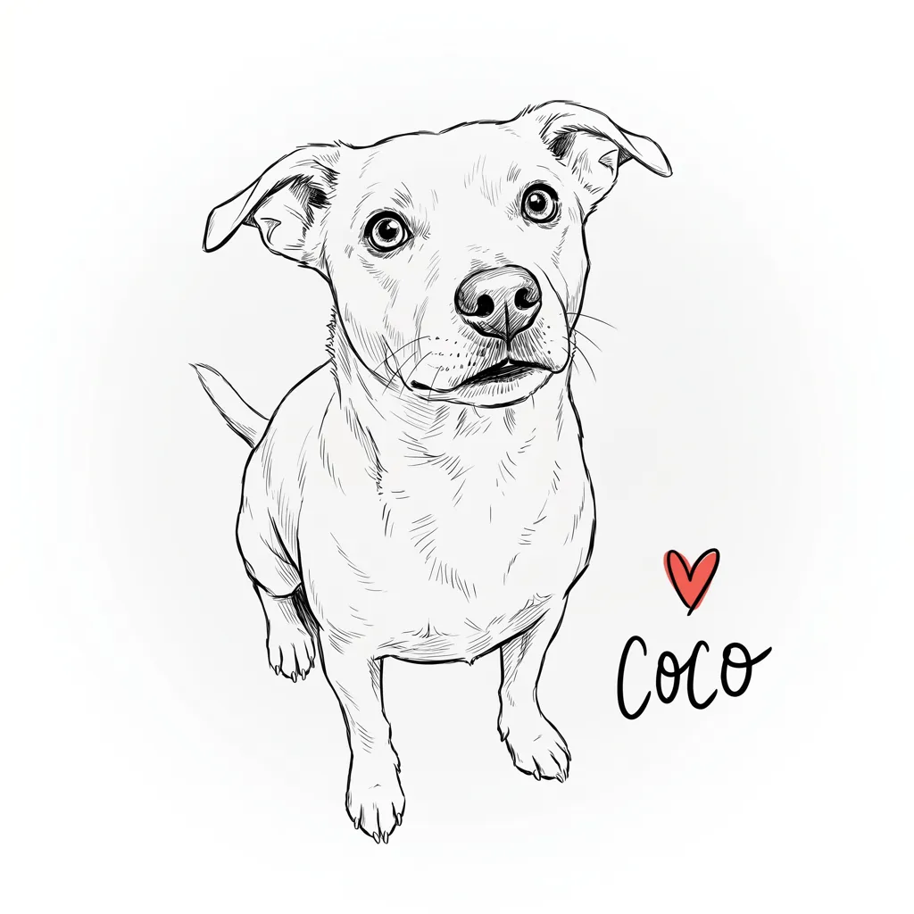 Coco's Earnest Gaze