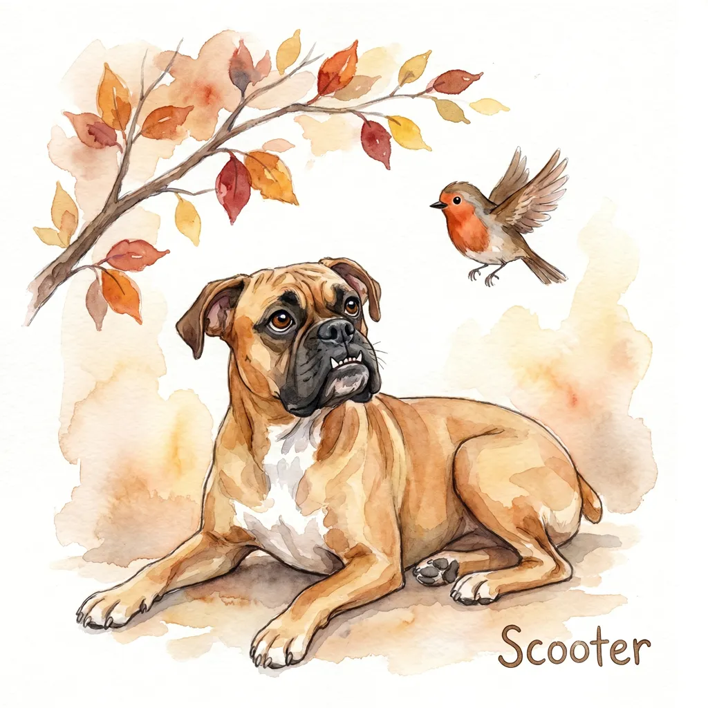 Scooter's Autumn Reverie