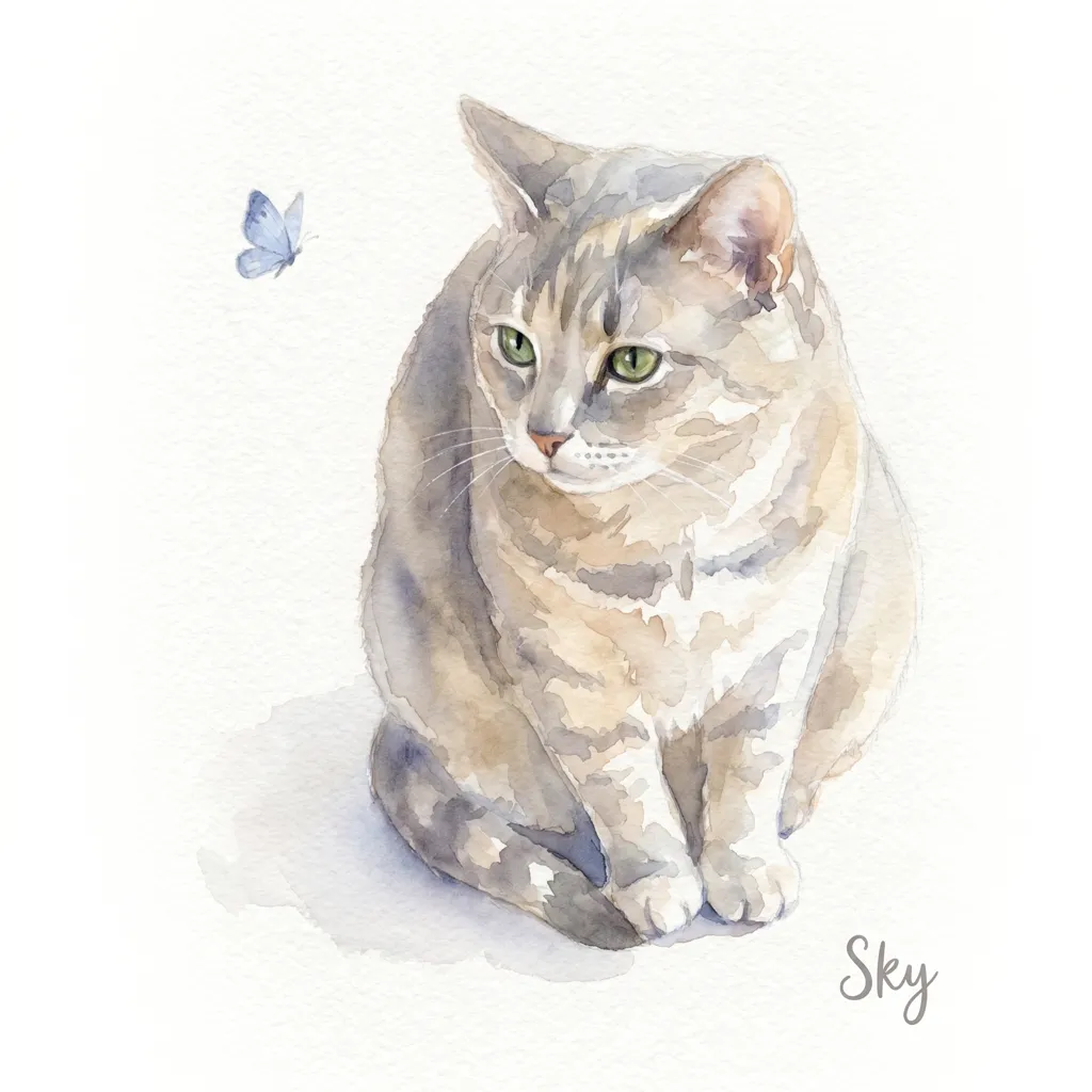 Sky's Butterfly Reverie