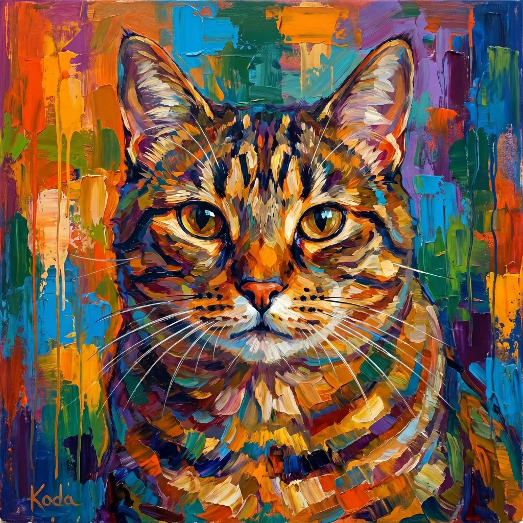 Tigger, A Study in Color