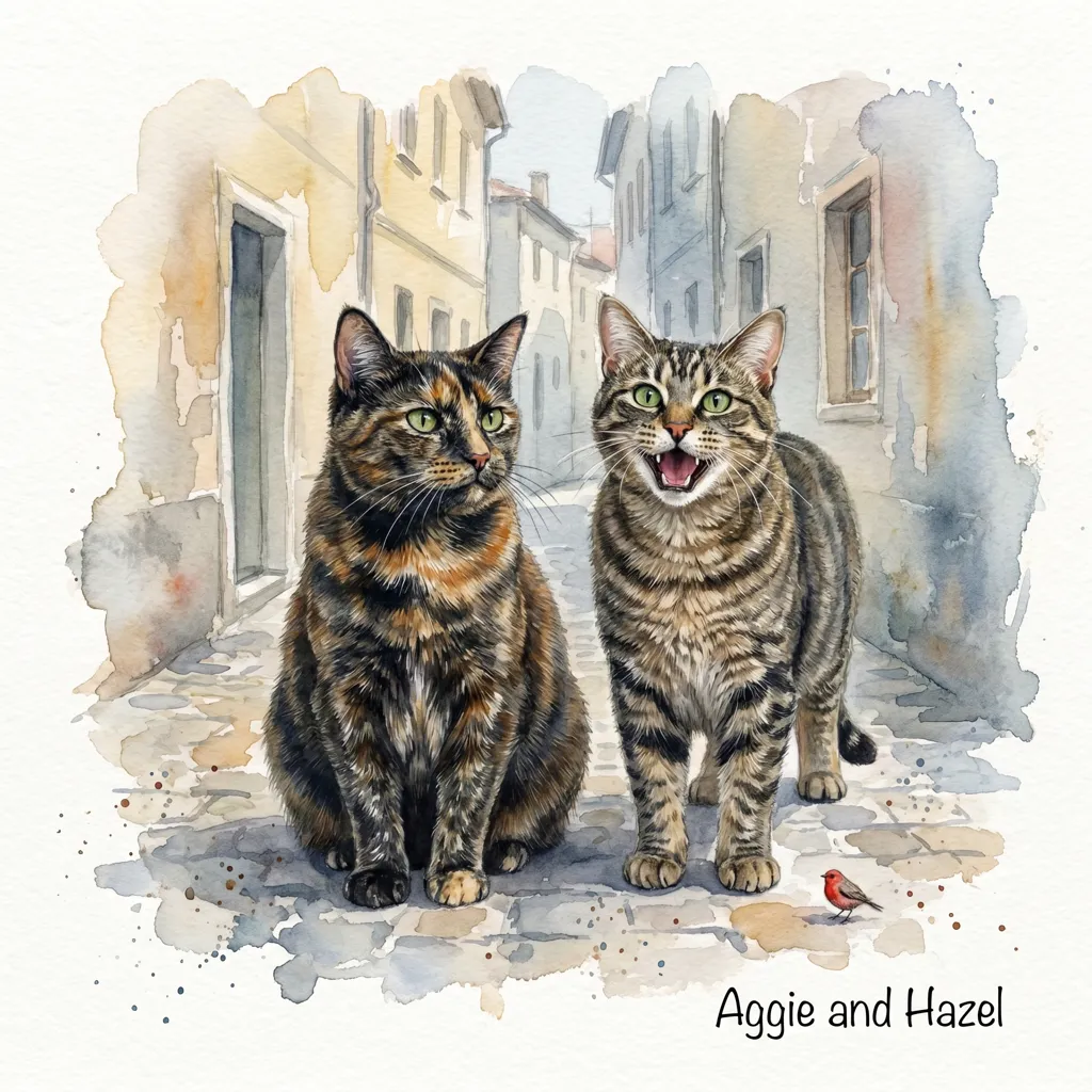 The Alley Cats, Aggie and Hazel
