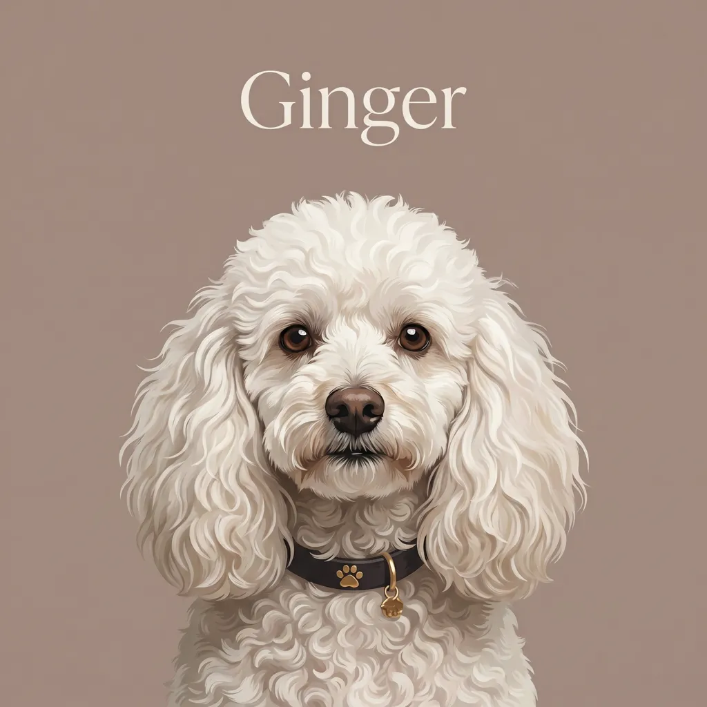 Ginger's Gentle Gaze