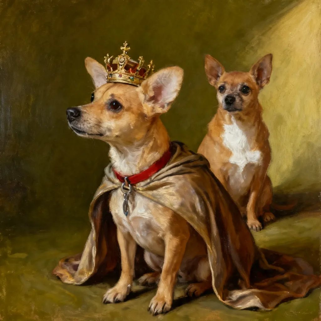 Dexter and Chickie, Royal Companions