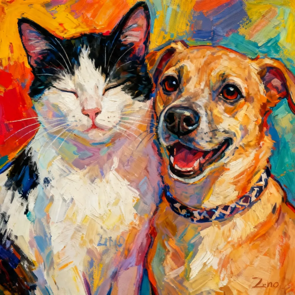 Portrait of Zeno and Friend