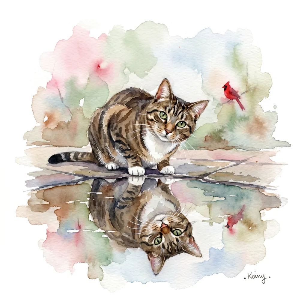 The Contemplative Tabby