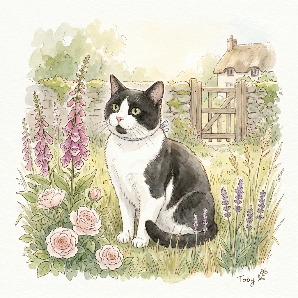 Toby's Garden Idyll