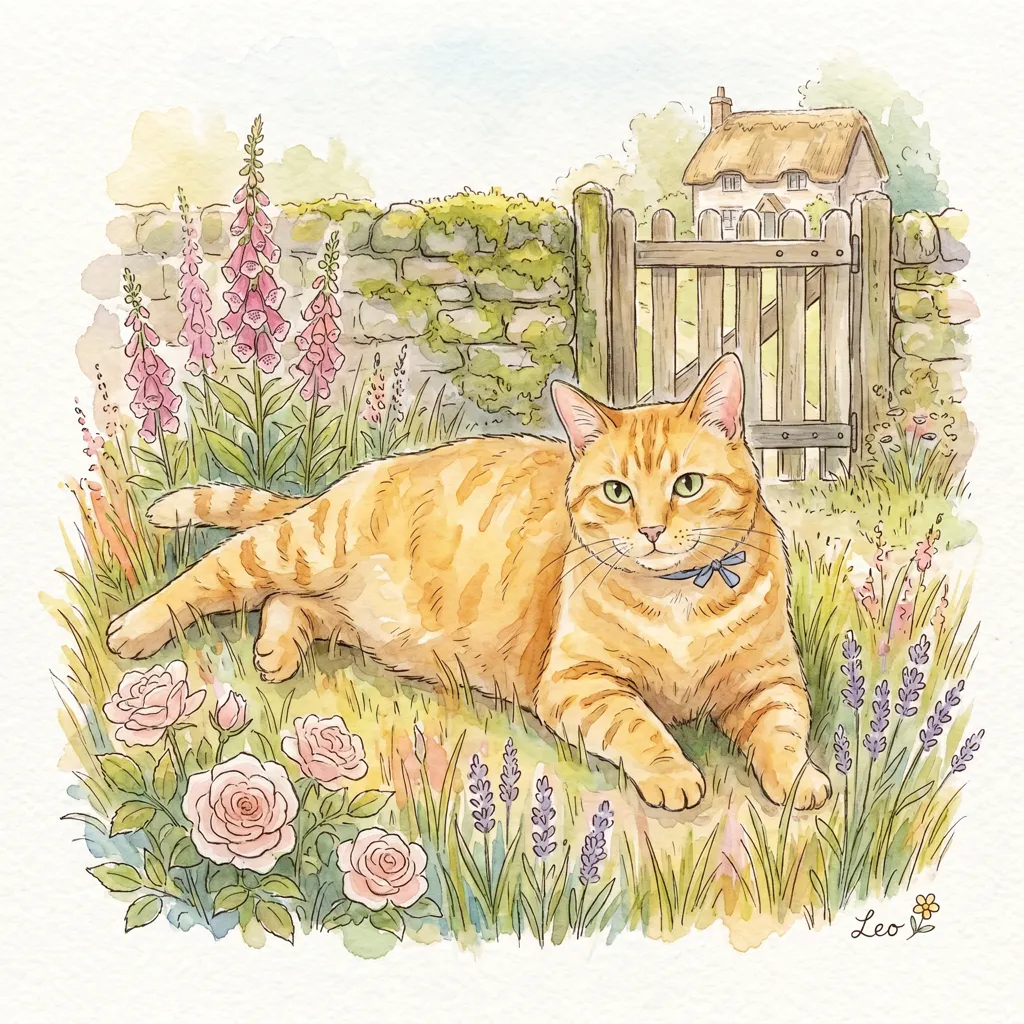 Leo's Garden Reverie