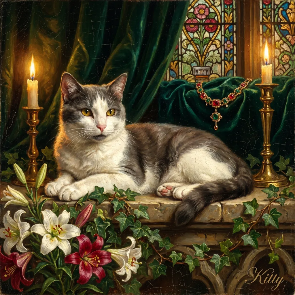Kitty's Emerald Repose