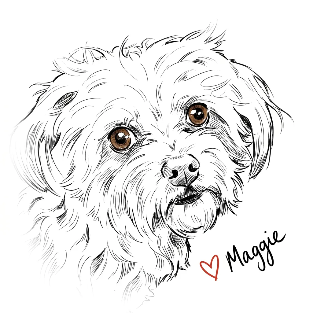 Maggie, A Gentle Gaze