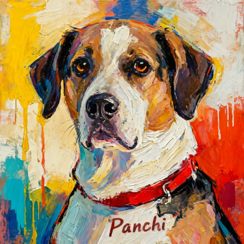 Panchi's Gentle Gaze