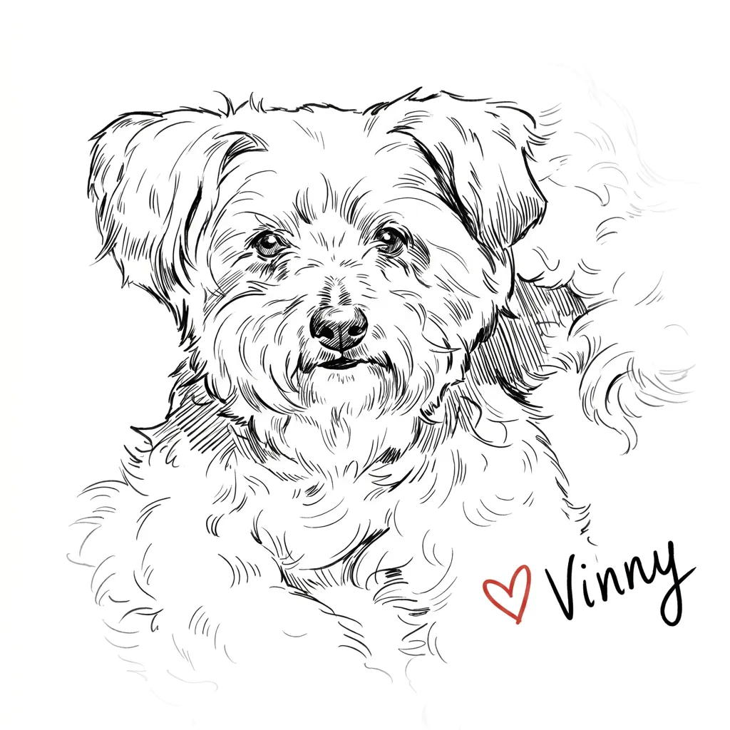 Vinny's Gentle Gaze