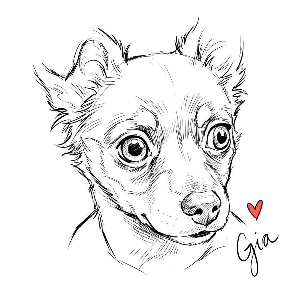 Gia's Tender Gaze
