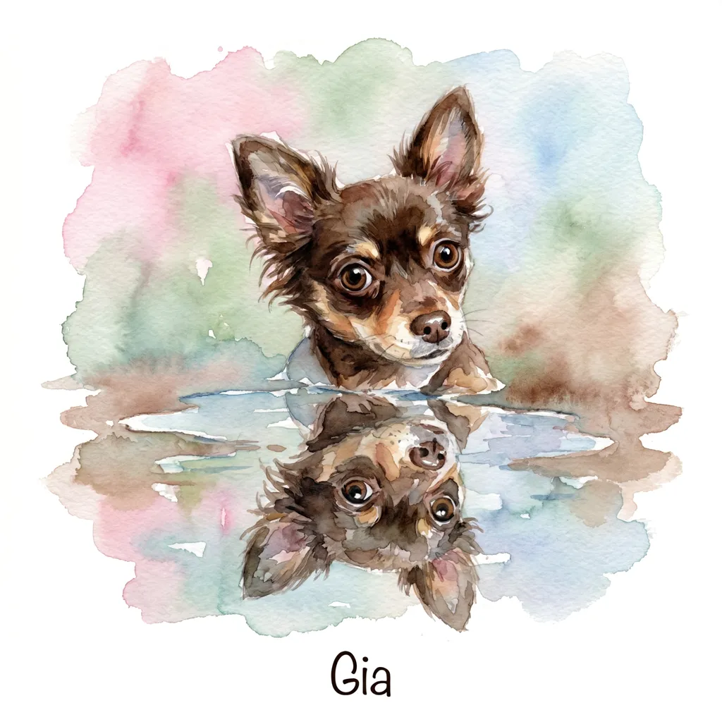 Gia's Quiet Reflection