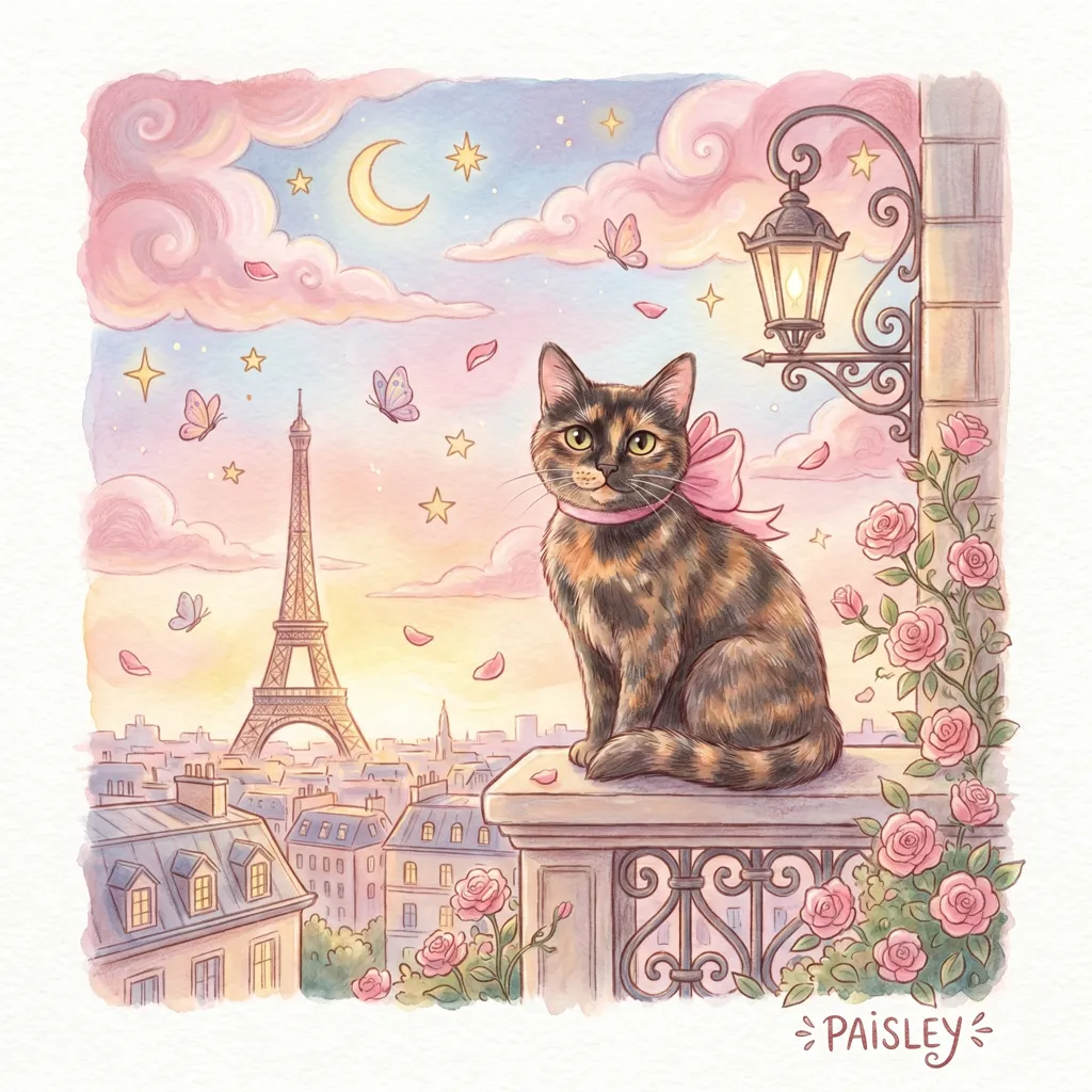 Paisley's Parisian Reverie