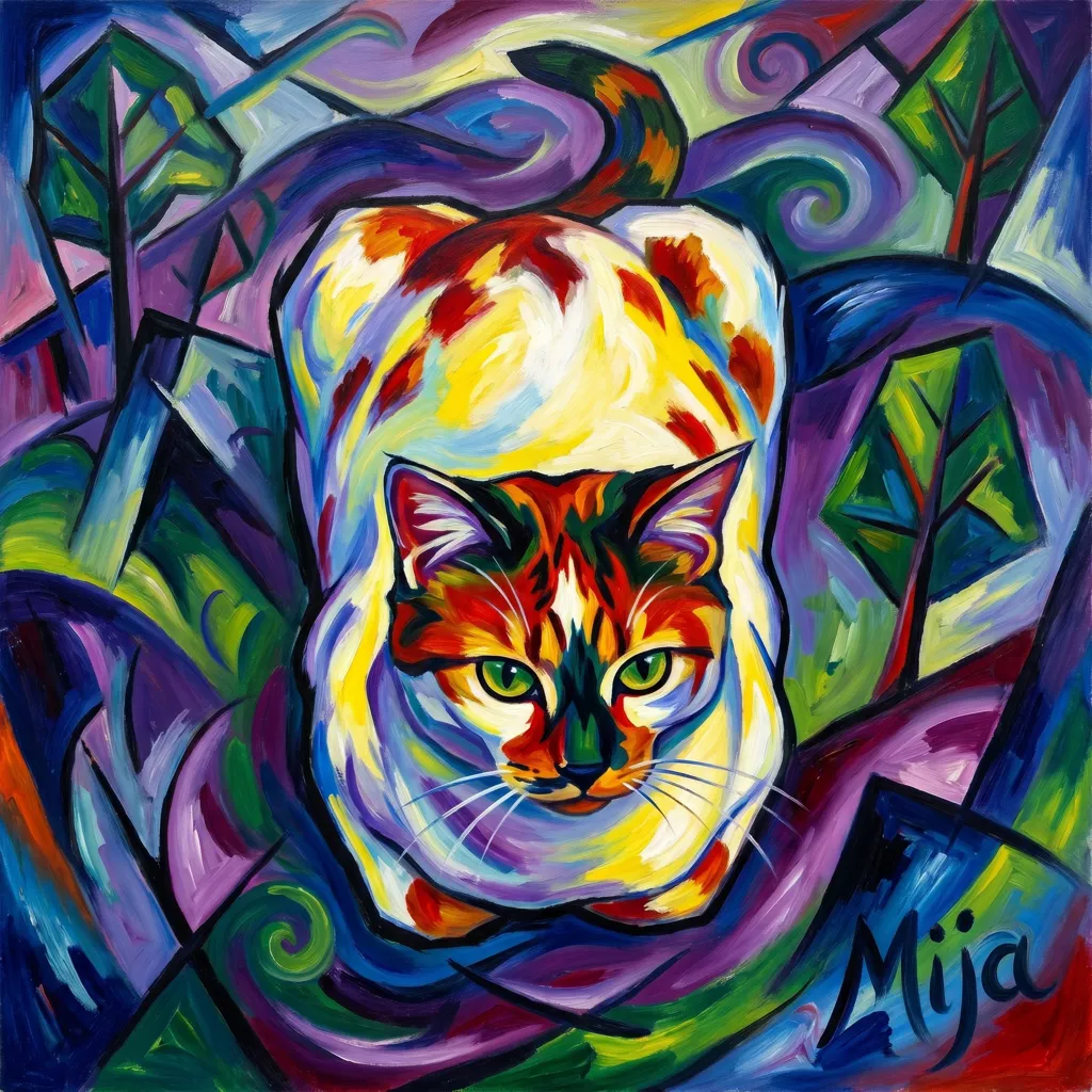 Mija's Verdant Gaze