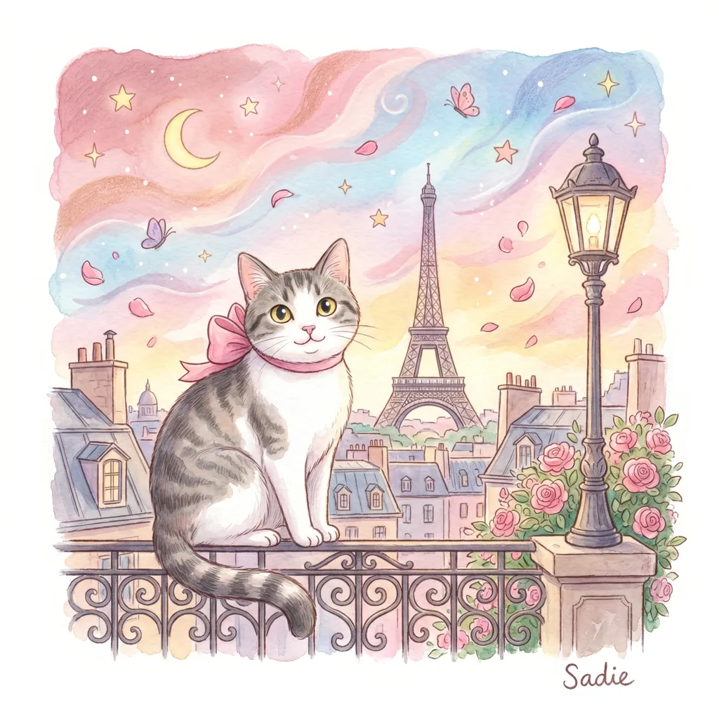 Sadie's Parisian Serenity