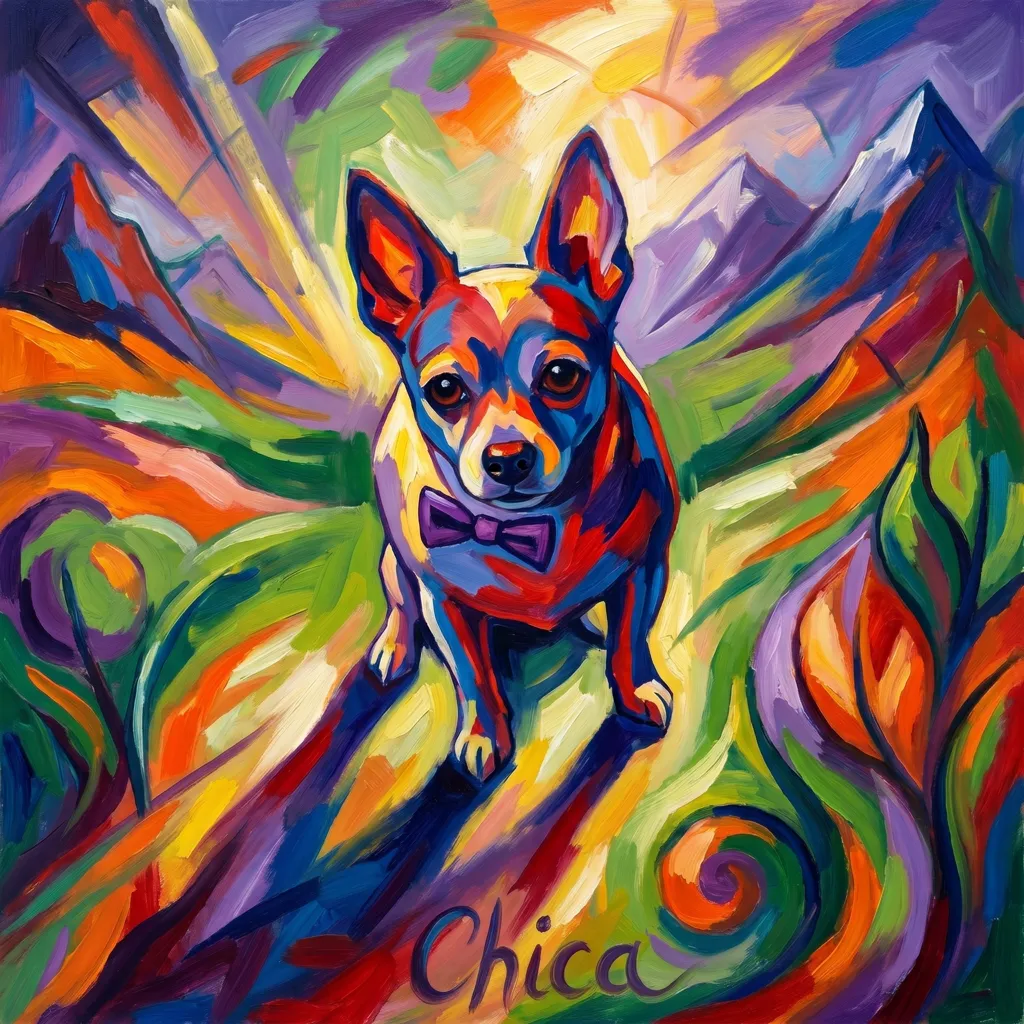 Chica in Chromatic Light