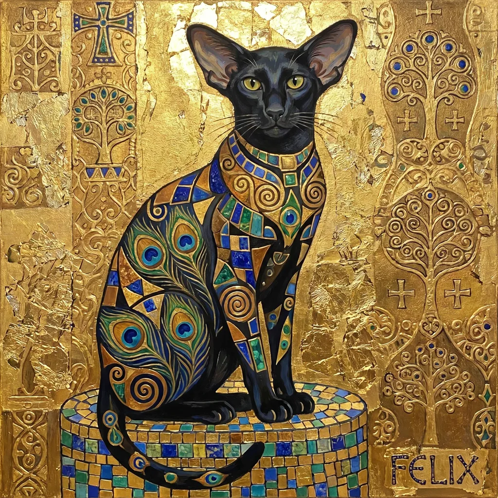 Felix, Gilded Adornment