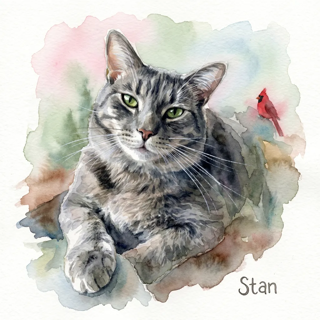 Stan's Emerald Gaze