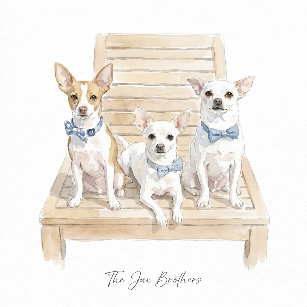 Portrait of The Jax Brothers