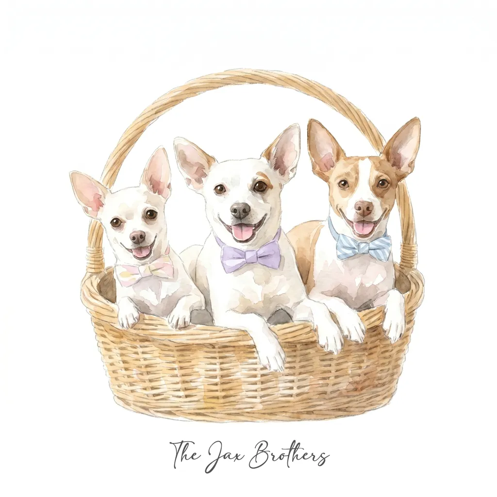 Portrait of the Jax Brothers