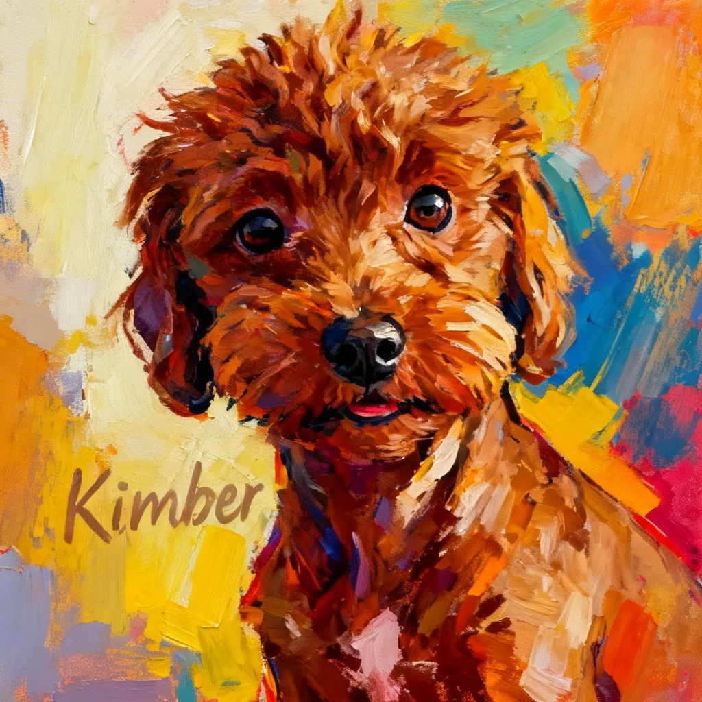 Kimber's Vibrant Gaze