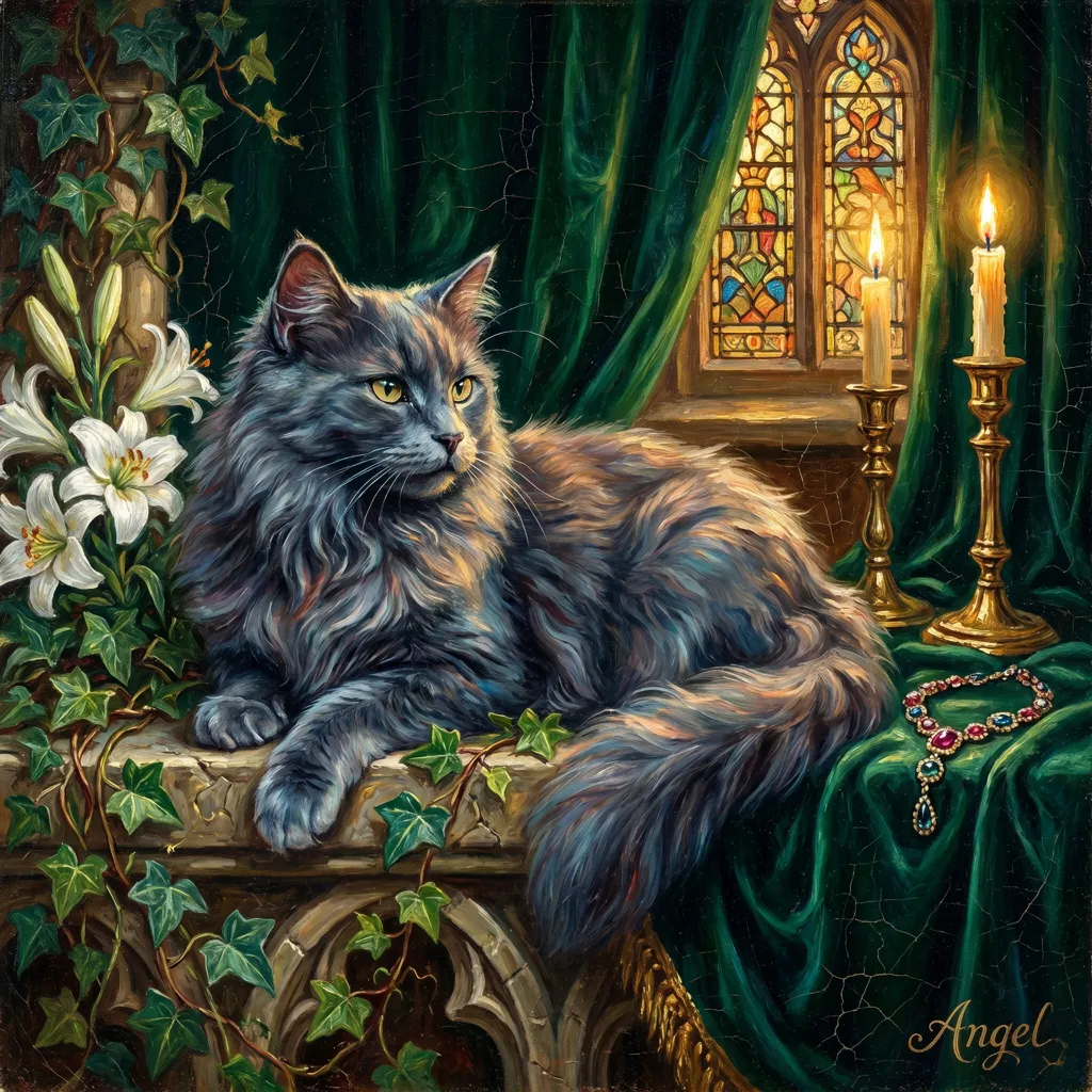 Angel in Emerald Repose