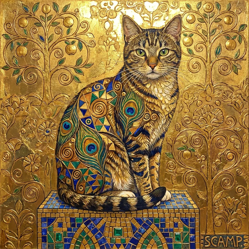 Scamp's Golden Reverie
