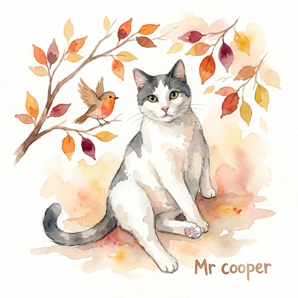 Autumn Portrait of Mr. Cooper