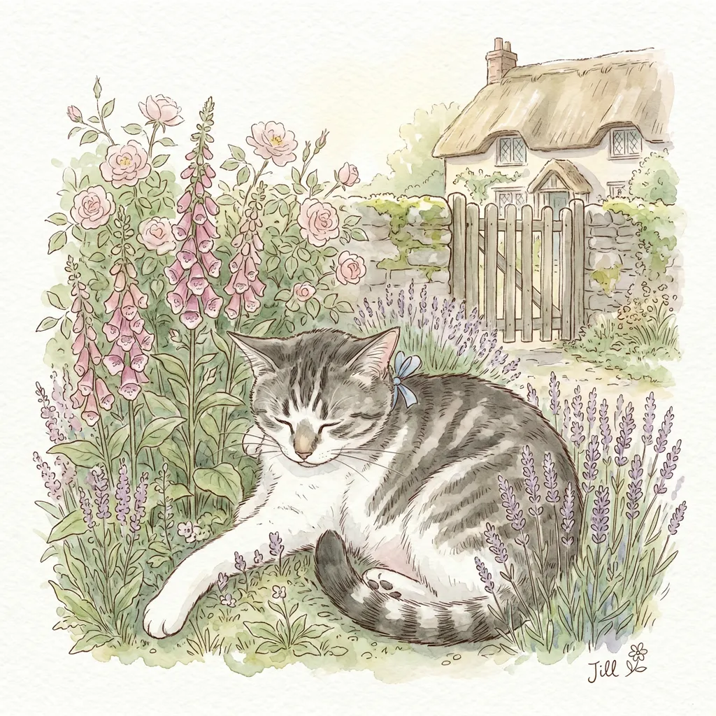 Jill's Garden Reverie