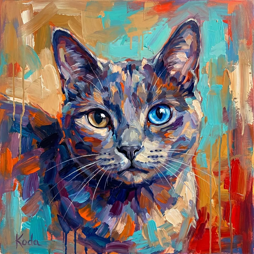 Leo, Azure and Amber