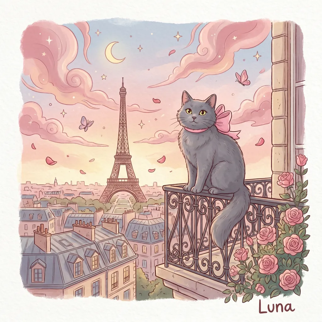 Luna's Parisian Twilight