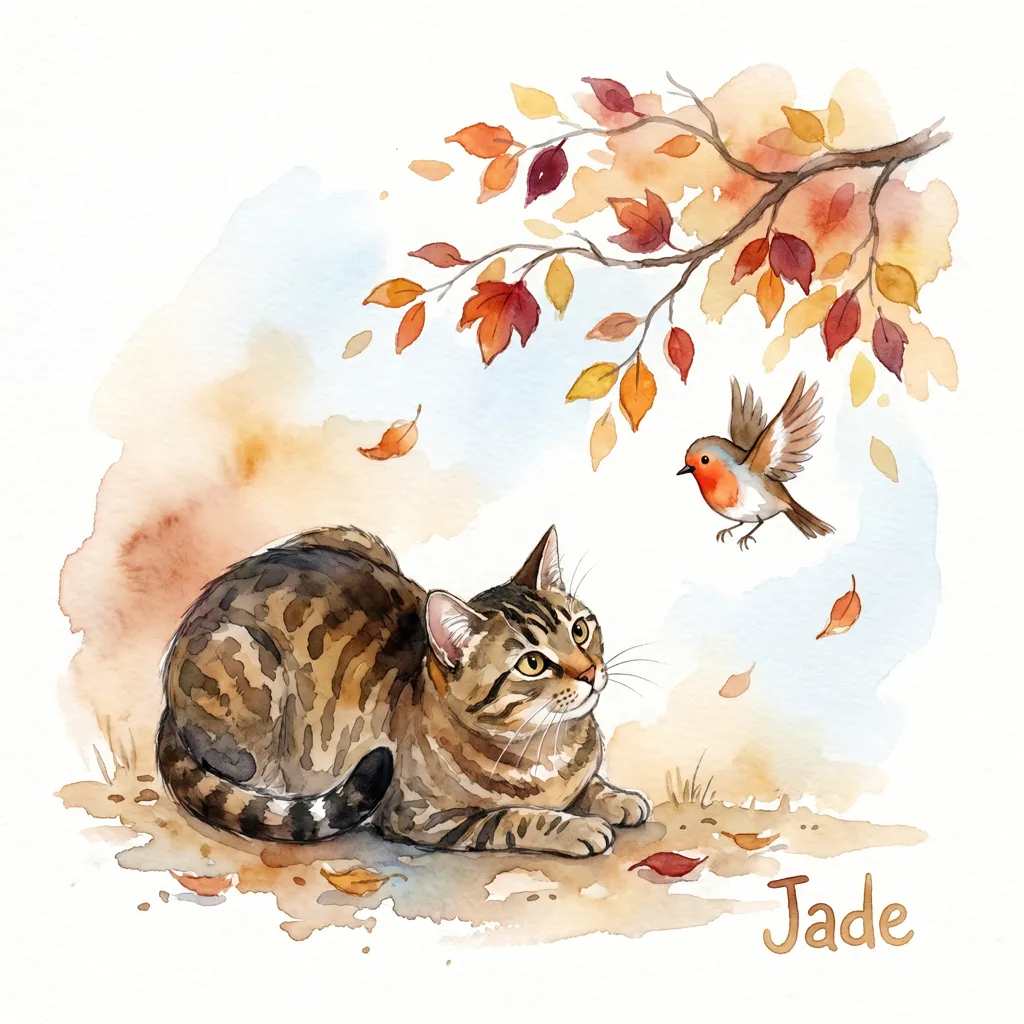 Jade's Autumn Contemplation