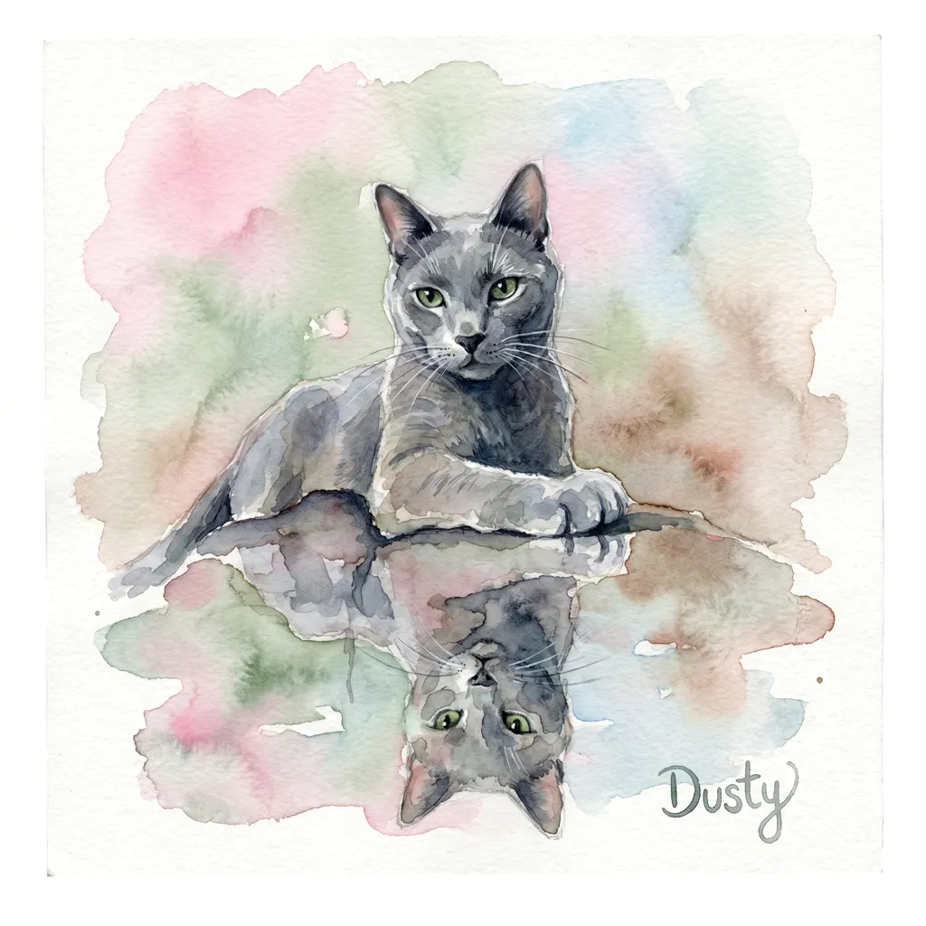 Dusty's Quiet Reflection