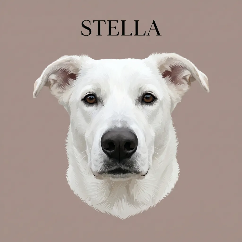 Stella's Gentle Gaze