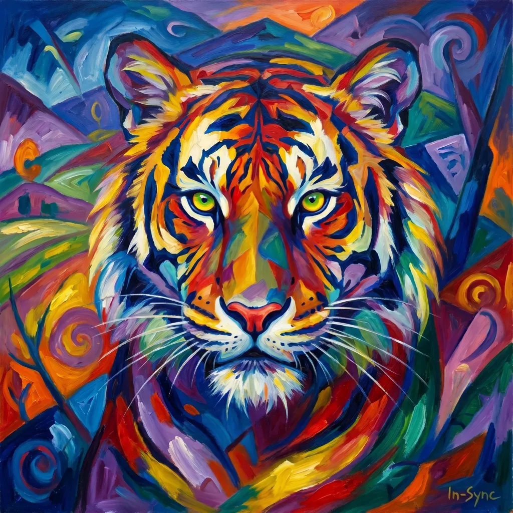 Chromatic Gaze of In-Sync