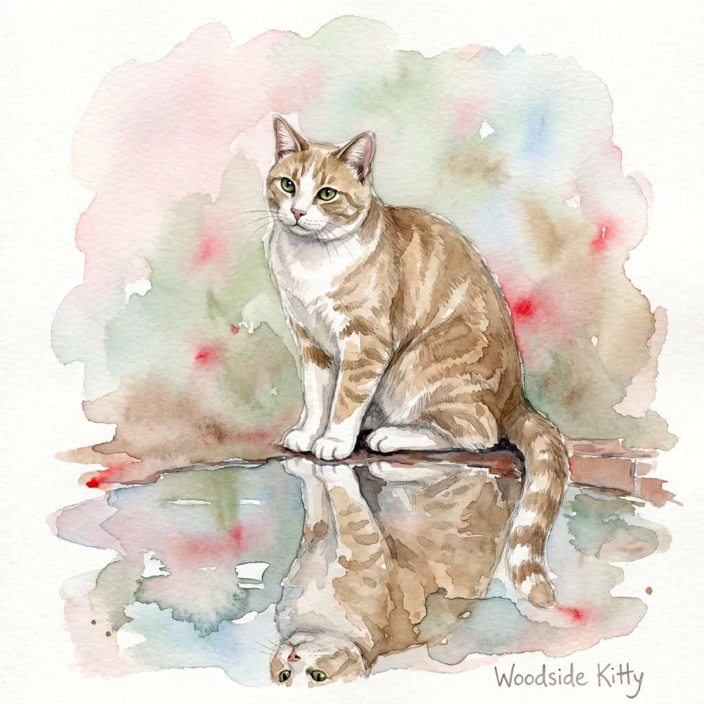 Reflections of Woodside Kitty